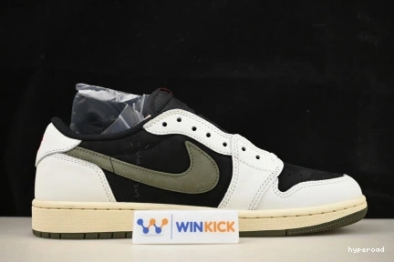 Hyperoad AIR TRAVIS 1 SCOTT X Olive JORDAN OG LOW 0805